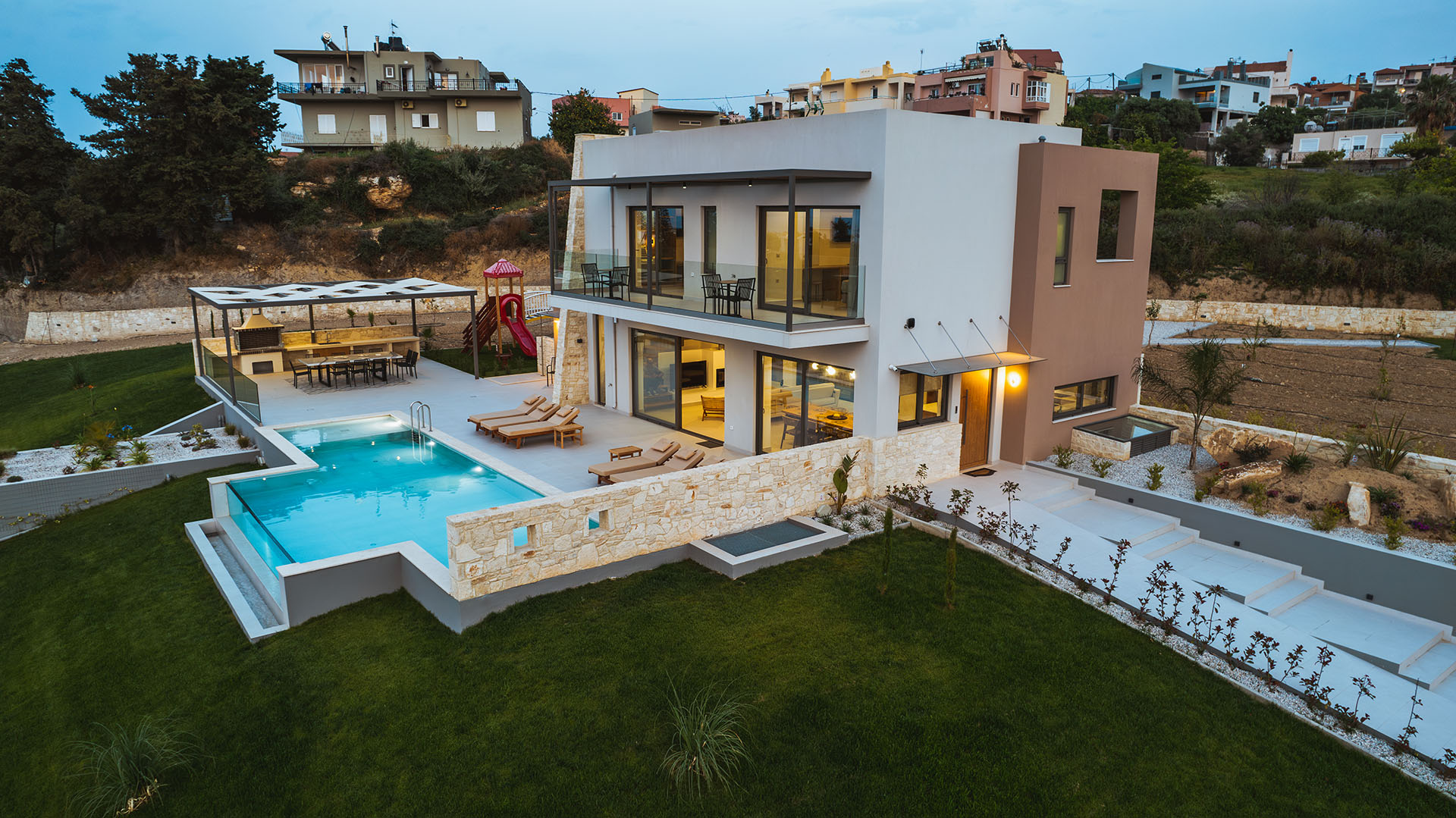 star - luxury villa - outdoor view